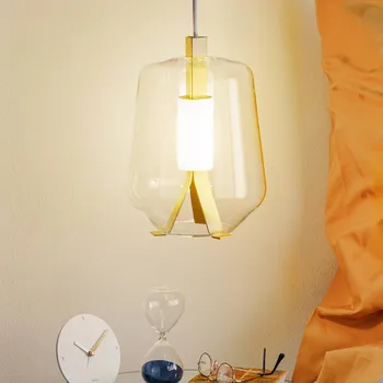 Prandina Luisa S1 dimm 2 700K mosaz/čirá - Ø baldachýn 16 cm transparentní, mosaz 1 x 8 W LED - Doprava zdarma