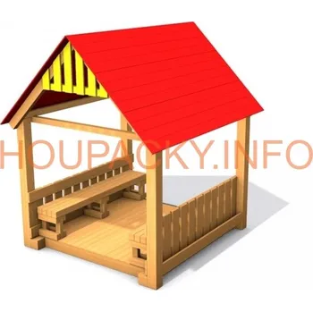 Dětský domeček Monkey altánek - Sunny House