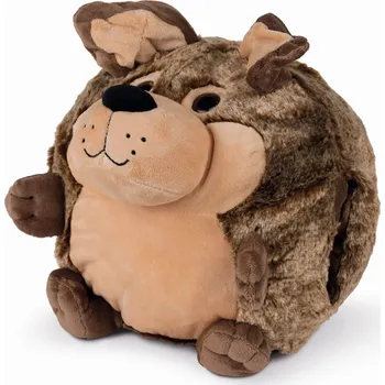 plyšák Hřejivý plyšový polštář 3 v 1 pes