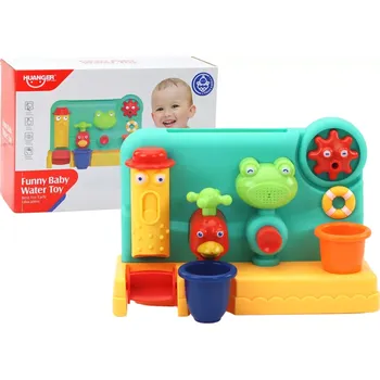 Modelovací hmota LEAN Toys Dětská fontánka mlýnek žabka