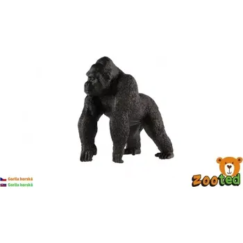Figurka ZOOted Gorila horská zooted plast 11cm