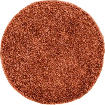 Koberec Kusový koberec LIFE SHAGGY 1500 Terra kruh Rozměr: 160x160 cm