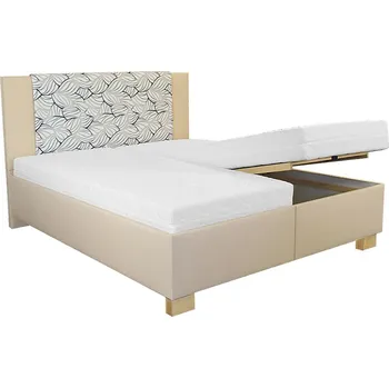 Postel Dvoulůžko LAURA | 160x200 cm | polohovací rošt | VÝBĚR MATRACE A TKANINY | výroba v ČR