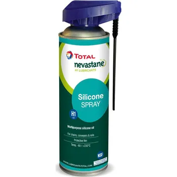 Provozní kapalina Total Nevastane SILICONE Spray - 0,4l (Víceúčelový silikonový olej vhodný pro náhodný styk s potravinami)
