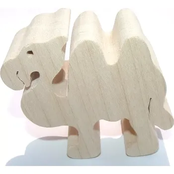 Dřevěná hračka Fauna dřevěné zvířátko velbloud