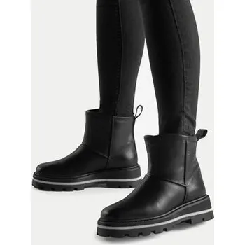 Dámské kozačky Polokozačky Gino Rossi CASA-24FW302 Černá 36