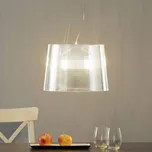 Kartell Gè - LED závěsné světlo, transparentní 1 x 12 W LED - Doprava zdarma
