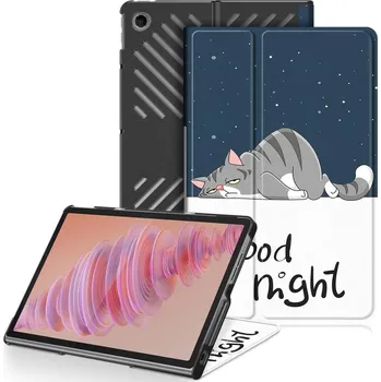 Pouzdro na tablet VSECHNONAMOBIL 82650 ART Zaklápěcí pouzdro pro Lenovo Tab Plus 11.5 LAZY CAT