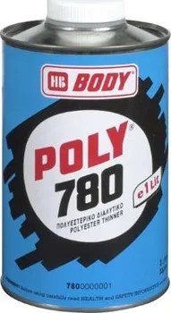 Ředidlo BODY POLY 780 1L ředidlo