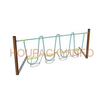 Dětská houpačka Lana na překračování LP080KW - hnědý (v.p. 1 m)