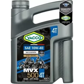 Motorový olej Yacco MVX 500 4T 10W-40 4l