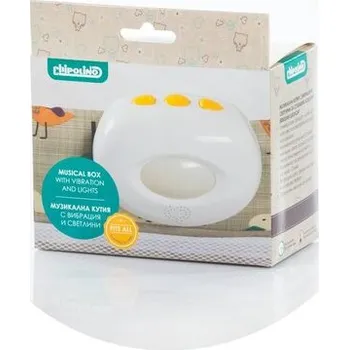 Dětské zboží CHIPOLINO Hudební box s vibracemi a melodiemi