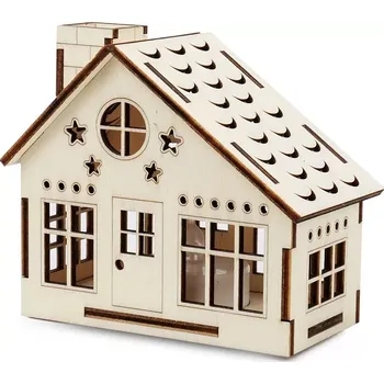 Vánoční dekorace Kúzlo dreva Velký domeček Chalupa