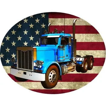 Nášivka Nažehlovačka s nákladním autem Kenworth II (digitální nažehlovačka)