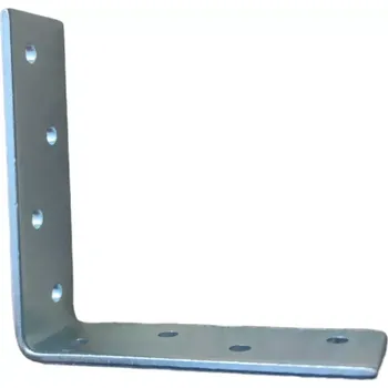 Tesařské kování Úhelník zesílený 125x125x30x4mm