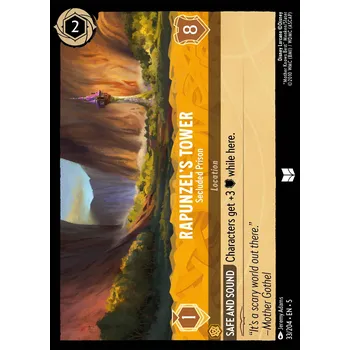 Sběratelská karetní hra Rapunzel´s Tower 033/204 - Shimmering Skies Typ karty: Non-Holo