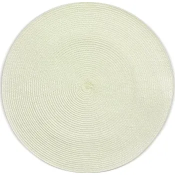 prostírání KELA Prostírání KIMYA PP-plastik krémová H 0,2cm / Ř 38cm KL-12339