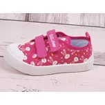 D.D.step Plátěnky tenisky D.D. step C096-42654B růžové se zajíčky velikost: 31
