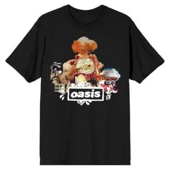 Pánské oblečení Merch Oasis: Oasis Unisex T-shirt: Atomic Collage (xx-large) XXL