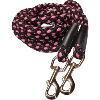 Vodítko pro psa Palkar přepínací vodítko pro psy 250 cm x 14 mm černo-růžová