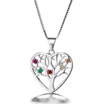 Majya Stříbrný přívěsek s řetízkem ELENA Ag/; ≤3,80 g 11058