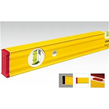 Vodováha STABILA 19178 - Vodováha magnetická 60cm, vyšší odolnost, 2x libela, Typ 80 ASM