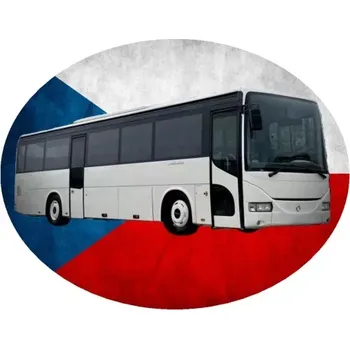 Nášivka Nažehlovačka s autobusem IVECO (digitální nažehlovačka )