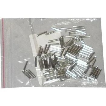 Dutinka pro kabel 1mm2 celokovová, 100ks