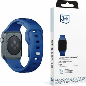 Řemínek na hodinky 3mk řemínek Watch Strap pro Apple 42/44/45/49 mm Blue
