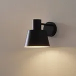 SIGMA Nástěnné světlo Dunka z kovu, jednoplamenné, černé černý 1 x 60 W - Doprava zdarma