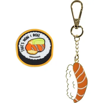 Školní batoh coocazoo Lifestylová sada COLOUR UP, Sushi Love