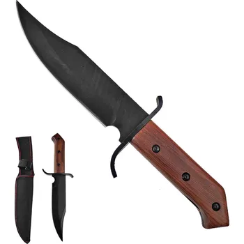 kapesní nůž Columbia Velmi masivní pevný Full Tang nůž "MASTER DARKNESS" s pouzdrem