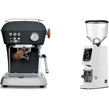 Kávovar Ascaso Dream PID, Anthracite + Eureka Atom W 65, white