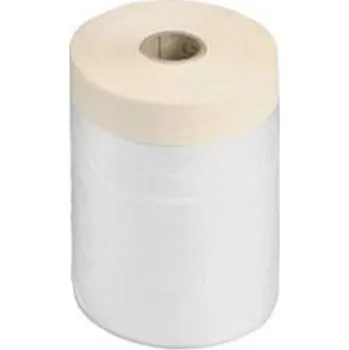 Zakrývací fólie na malování Spokar 8300045200 Zakrývací fólie s papírovou lepicí páskou šíře 210 cm x 20 m délky