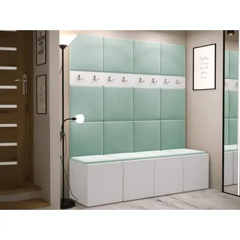 Předsíňová stěna Mirjan_zondo Předsíňová sestava Timothy V (Bílá) (Manila 11)