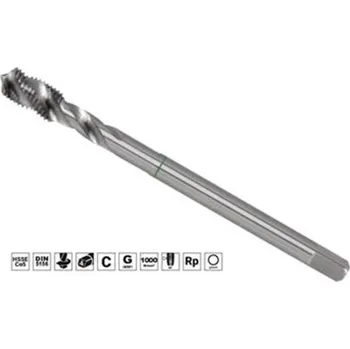 Závitořezný nástroj Ruko 263010E - Závitník strojní G 1" x 11 Typ 3044 DIN 5156 HSSE-Co5