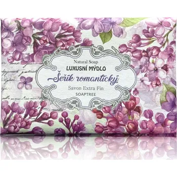Mýdlo Soap Luxusní české mýdlo Šeřík romantický v dekorovaném obalu - 200 g
