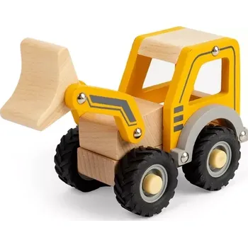 Hračka Dřevěný Bagr pro Děti Bigjigs Toys