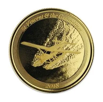 Sběratelství 1 unce zlatá mince EC8 St. Vincent & The Grenadines - Seaplane 2018