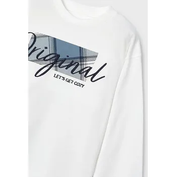 Chlapecké tričko Mayoral Tričko s dlouhým rukávem 4046 smetanové Rozměr: 122