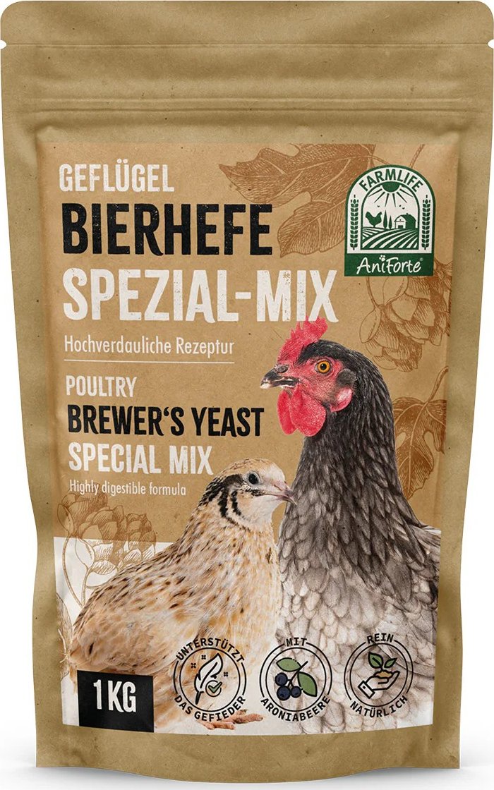 AniForte FarmLife speciální pivovarské kvasnice pro drůbež (1 kg)