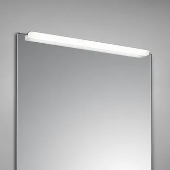 Lampička Zrcadlové světlo LED Helestra Onta, 60 cm - Rozsah upnutí 3-6 mm chrom, opál LED 13 W celkem - Doprava zdarma