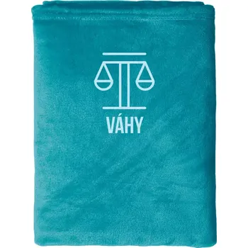 deka Deka mikroplyš (150x200 cm) Znamení váhy