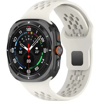 VSECHNONAMOBIL 84692 AIRY Silikonový řemínek pro Samsung Galaxy Watch Ultra / Watch Ultra 2025 béžový
