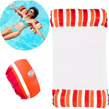 Duhový nafukovací vodní houpací matrace na bazén a pláž