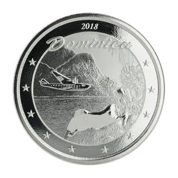 1 unce stříbrná mince EC8 Dominica - The Nature Isle 2018