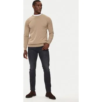 Pánský svetr INDICODE Svetr Wildman 35-697 Béžová Regular Fit XXL