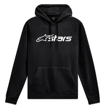 Pánská mikina mikina BLAZE HOODIE 3, ALPINESTARS (černá/bílá)