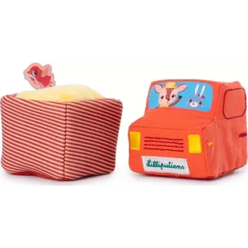 Dětské zboží Lilliputiens tahací nákladní autíčko jelínek Stella