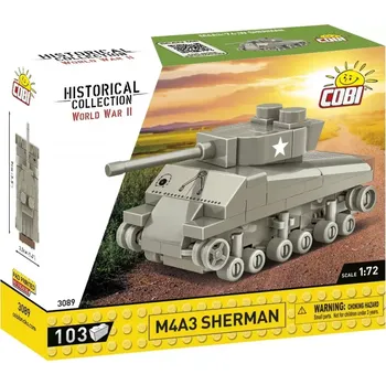 Stavebnice COBI COBI 3089 tank Sherman M4A1